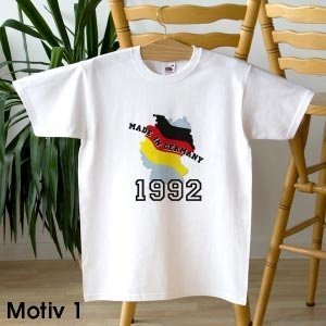 T-Shirt Made in Germany - 7 verschiedene