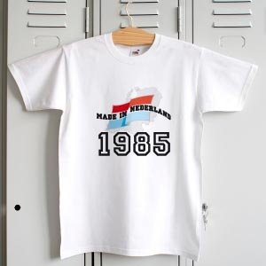 T-Shirt Made in Nederland - Geburtsjahr 