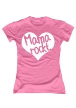 T-Shirt Mama Rockt Muttertagsshirt rosa