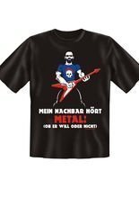T-Shirt Nachbar hört Metal