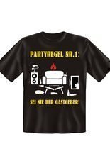 T-Shirt Partyregel