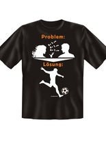 T-Shirt Problemlösung Fußball