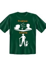 T-Shirt Problemlösung Garten