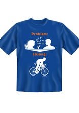 T-Shirt Problemlösung Radfahren