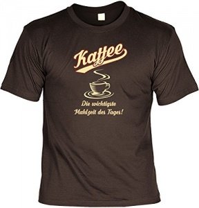 T-Shirt Set wichtigste Mahlzeit des Tage