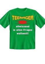 T-Shirt Teenager allwissend...