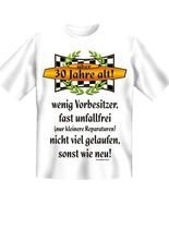 T-Shirt Über 30 Jahre alt...