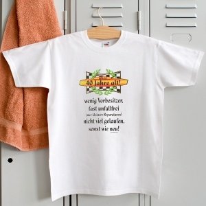 T-Shirt Über 40 Jahre alt!