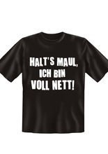 T-Shirt Voll Nett
