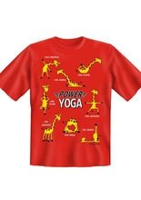 T-Shirt Yoga Giraffe