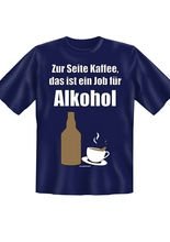 T-Shirt Zur Seite Kaffee