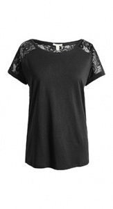 T-Shirt aus Baumwoll-Mix