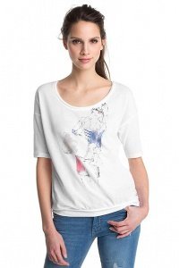 T-Shirt aus Baumwoll-Mix