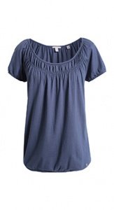 T-Shirt aus Baumwolle/Modal