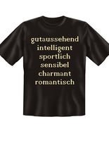 T-Shirt gutaussehend intelligent...