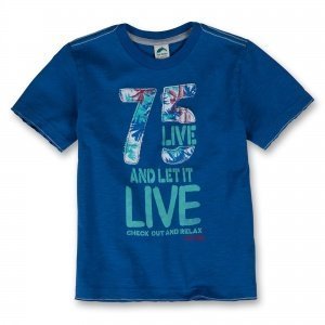 T-Shirt kurzarm azure