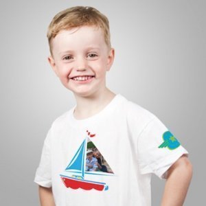 T-Shirt mit Foto und Text - Child Regula
