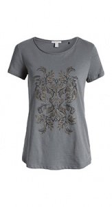 T-Shirt mit Glam-Artwork