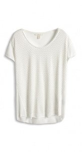 T-Shirt mit Glanz-Pünktchen