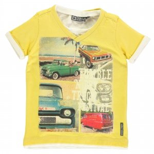 T-Shirt mustard 1021