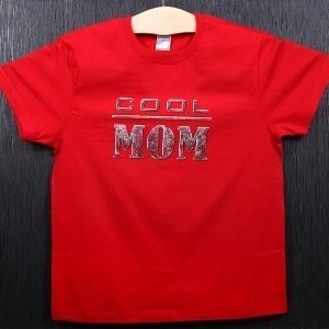T-Shirt rot Cool Mom