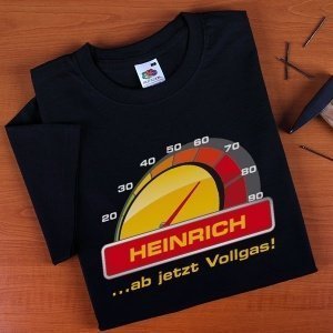 T-Shirt zum 70. Geburtstag - ab jetzt Vo