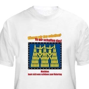 T-Shirt zum Vatertag *Yo wir schaffen da