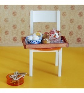 TABLETT MIT MARMELADE Fotoabzug 70x70