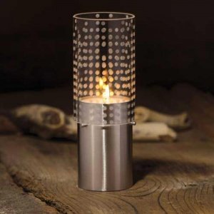 TABULA NOVA P Windlicht mit PUNKTE-Dekor