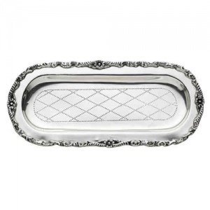 Tablett -Harlekin-Blume-, Lisbeth Dahl