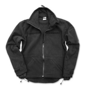 Tactical Windproof Fleece Jacke schwarz