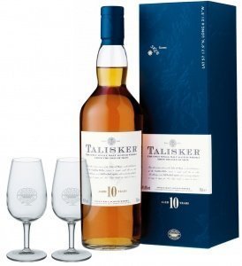 Talisker 10 yrs Geschenkset mit 2 Classi