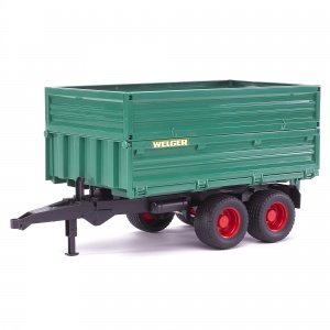 Tandemachs-Transportanhänger mit Aufstec