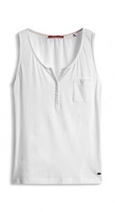 Tank-Top aus Baumwolle/Modal