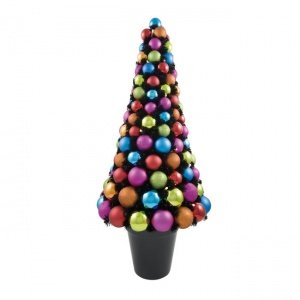Tannenbaum bunt H 90 cm