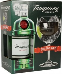 Tanqueray Gin mit einem Copa Glas