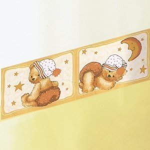 Tapetenbordüre natur