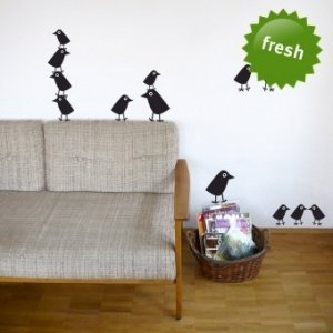 Tapetensticker Vögel solo