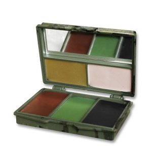 Tarnschminkenset m. Spiegel Dreifarbig