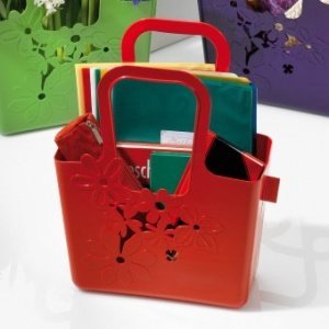 Tasche Alice solid strawberry