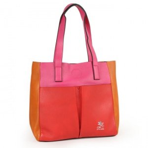 Tasche Multicolor pink/orange/rot