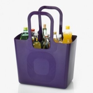 Tasche XL solid pflaume