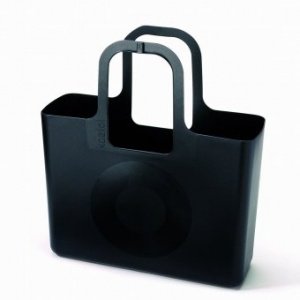 Tasche solid schwarz