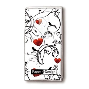 Taschentücher Hochzeit Ornament mit Herz