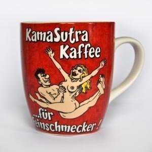 Tasse/Becher *Kamasutra Kaffee* für Feinschmecker