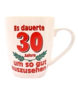 Tasse, Becher oder Pott? 30Jahre!