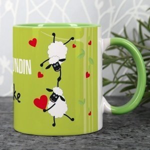 Tasse *Beste Freundin* mit niedlichen Sc