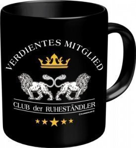 Tasse Club der Ruheständler
