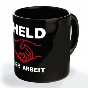 Tasse Held der Arbeit