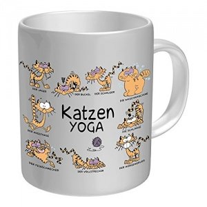 Tasse Katzen Yoga